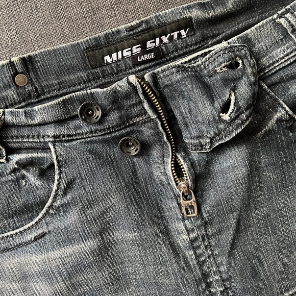 Miss Sixty Jean Skirt - Picture 3 of 6